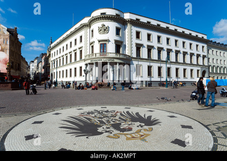 Hessischer Landtag, Wiesbaden Stockfoto