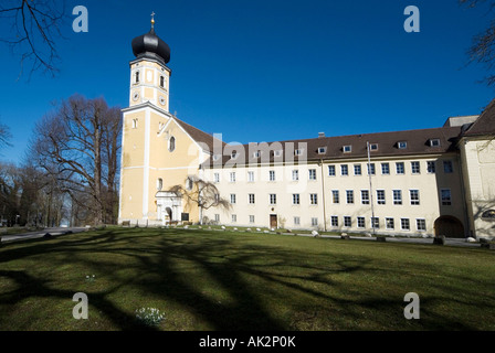 Kloster Bernried Stockfoto