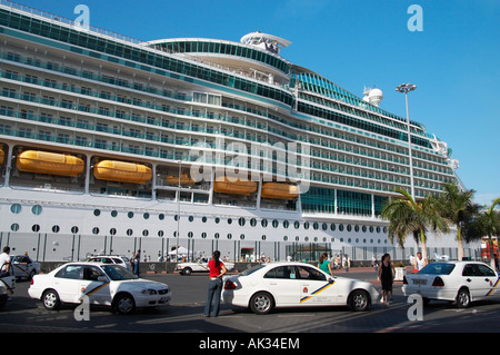 Kreuzfahrtschiff "Navigator of the Seas" Las Palmas, Gran Canaria zu besuchen. Stockfoto