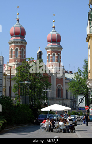 Die große Synagoge, Plzen, Tschechische Republik Stockfoto