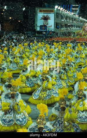 Karneval Rio De Janeiro Brasilien Stockfoto