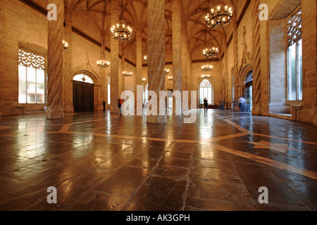 Lonja De La Seda, Valencia, Spanien Stockfoto