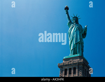 Vereinigte Staaten von Amerika. Freiheitsstatue, New York City. Stockfoto