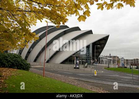 Scottish Exhibition und Conference Centre Glasgow Secc an einem langweiligen Tag Stockfoto