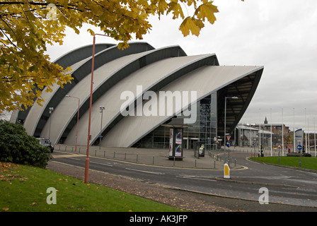 Scottish Exhibition und Conference Centre Glasgow Secc an einem langweiligen Tag Stockfoto