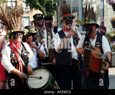 Morris Dancers Stockfoto