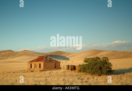 Eine verlassene Bauer Hütte nördlich von Burra in South Australia Mitte Nord gefunden Stockfoto