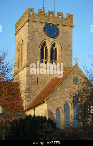 Pfarrkirche St. Peter & St.Paul, Ringwood, Hampshire, England, Vereinigtes Königreich Stockfoto