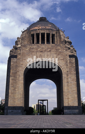 Monumento ein la Revolucion in der Plaza De La Republica in Mexiko-Stadt Stockfoto