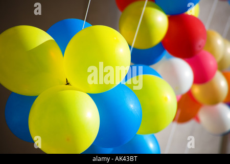 Bunte Luftballons Luft Baloons Festival Nowosibirsk Mai 2007 Stockfoto