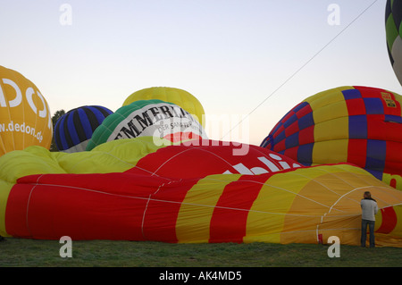 Ballon-Festival 2 9 05 4 9 05 in bienenbuettel Stockfoto