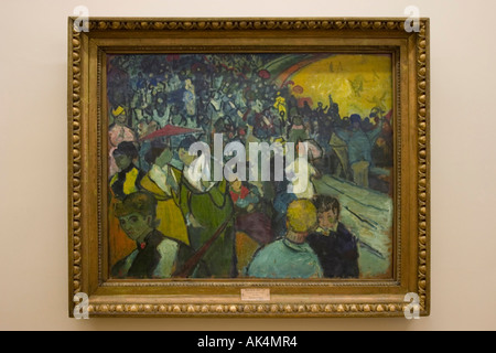 Arena in Arles Malerei, Vincent Van Gogh, der Eremitage, St. Petersburg, Russland Stockfoto