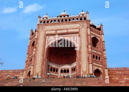 Moschee Jami Masjid, Fatehpur Sikri Stockfoto