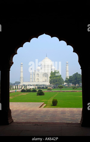 Taj Mahal, Agra Stockfoto