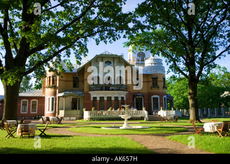 Ammende Villa / Pärnu Stockfoto