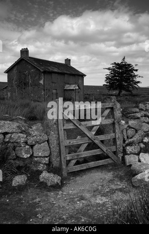 Nonnen Kreuz Farm Dartmoor Devon UK Stockfoto