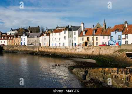 St Monans Hafen in Fife, Schottland Stockfoto