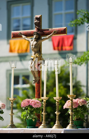 Kreuz / Benediktbeuern Stockfoto