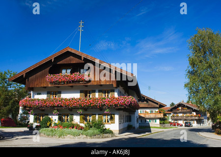 Bauernhaus / Benediktbeuern Stockfoto