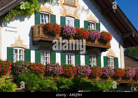 Bauernhaus / Benediktbeuern Stockfoto