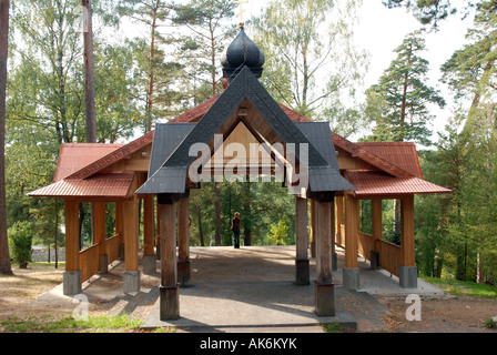 Der Heilige Berg der Grabarka, wichtigste orthodoxe Heiligtum in Polen Stockfoto