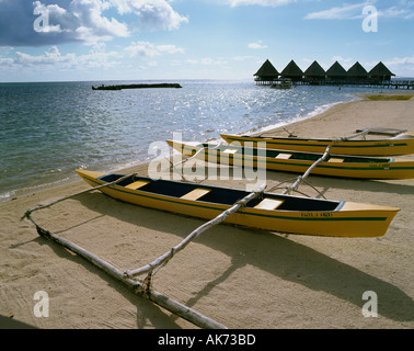 Hotel Bali Hai Moorea Französisch-Polynesien Stockfoto