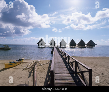 Hotel Bali Hai Moorea Französisch-Polynesien Stockfoto