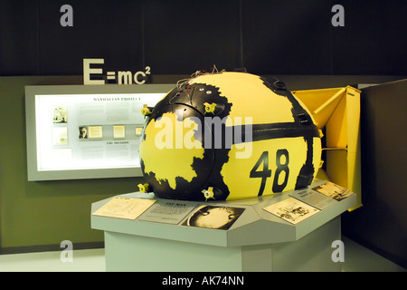 Mock-up der Atombombe fiel auf Nagasaki Japan Stockfoto