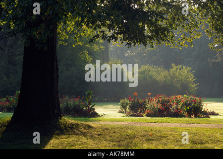 Furst Puckler Park / Bad Muskau Stockfoto