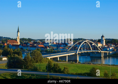 Vilshofen an der Donau Stockfoto