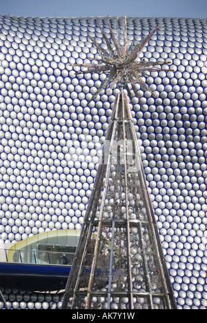 Weihnachtsbaum, Kaufhaus Selfridges, Bull Ring Einkaufs- und Freizeitzentrum, Birmingham, West Midlands, Vereinigtes Königreich Stockfoto