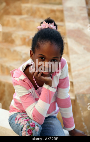Jamaikanische Kind in Kingston Jamaika Stockfoto