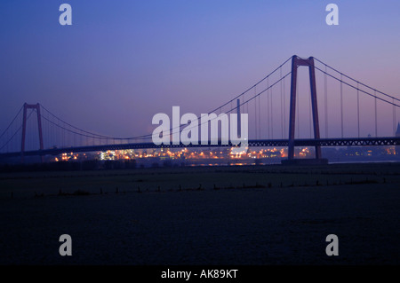 Brücke über den Rhein / Emmerich Stockfoto