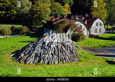 Haufen Kohle / Hagen Stockfoto