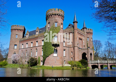 Wasserschloss Moyland / Bedburg-Hau Stockfoto
