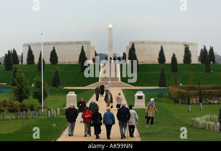 DAS NATIONAL MEMORIAL ARBORETUM IN DER NÄHE VON ALREWAS,STAFFORDSHIRE,ENGLAND.UK Stockfoto