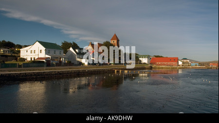 Hafen von Port Stanley, Falkland Inseln Stockfoto