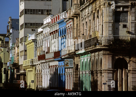 Gebäuden, alten Havanna Kuba Stockfoto