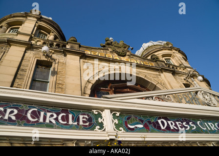 Nahaufnahme des Opernhauses in Buxton Stockfoto