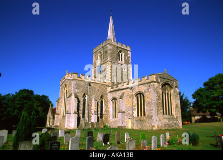 Str. Mary die Jungfrau Pfarrkirche - Ivinghoe - Buckinghamshire Stockfoto