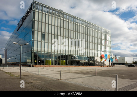 Glasgow Schottland Europa neue BBC Scotland Gebäude Pacific Quay Stockfoto