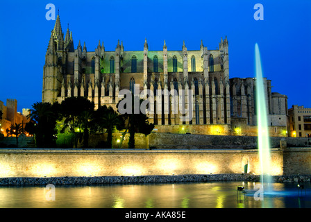 Kathedrale. Palma De Mallorca. Balearischen Inseln. Spanien Stockfoto