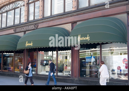 Das Kaufhaus Harrods in Knightsbridge London Stockfoto