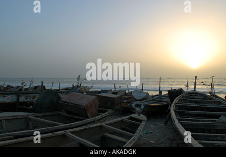 Fischerei Hafen Nouakchott Mauretanien Stockfoto