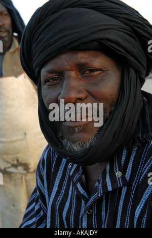Mann Nouakchott Mauretanien Stockfoto