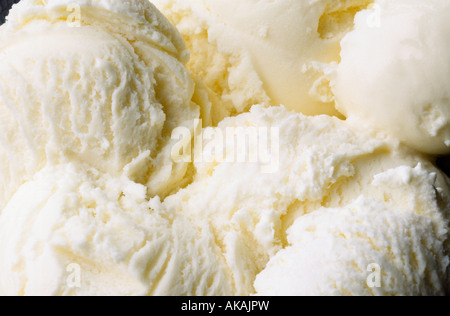 Vanille-Eis Stockfoto