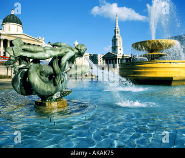 GB - LONDON: Trafalgar Square Stockfoto