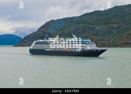 Skua Gletscher, Amalia Bay in den chilenischen Fjorden des südlichen Chile Stockfoto