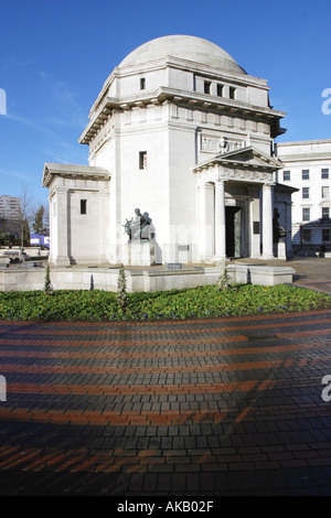 Halle der Erinnerung Centenary Square Birmingham England. Halle der Erinnerung. Stockfoto