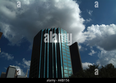 Wolkenkratzer in der Innenstadt von Dallas Stockfoto